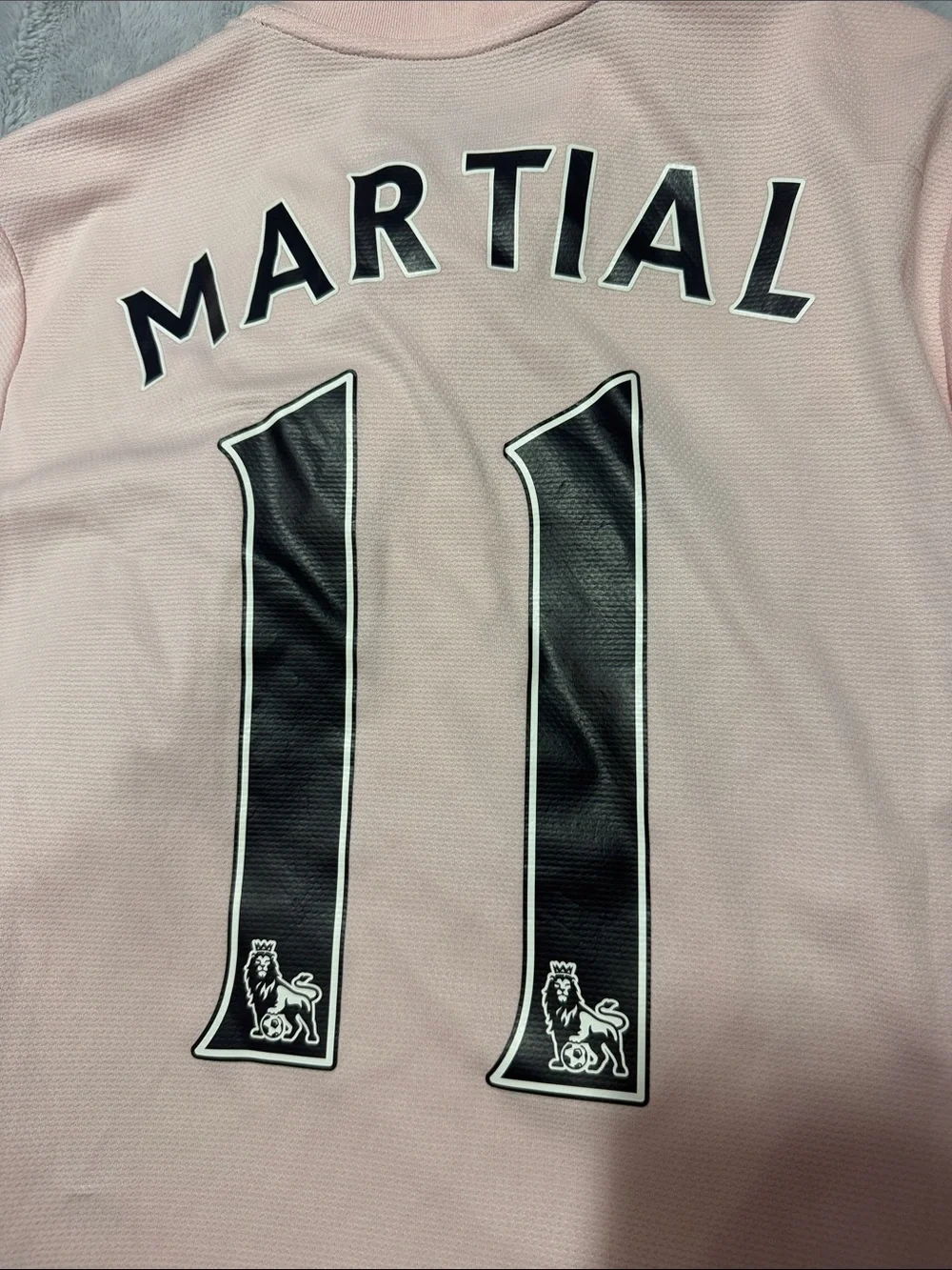 Adidas 2018-19 Manchester United away Anthony 'Martial' 11 Pink